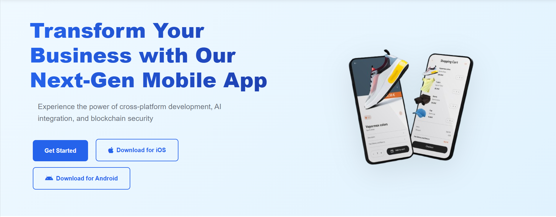 App Landing Demo