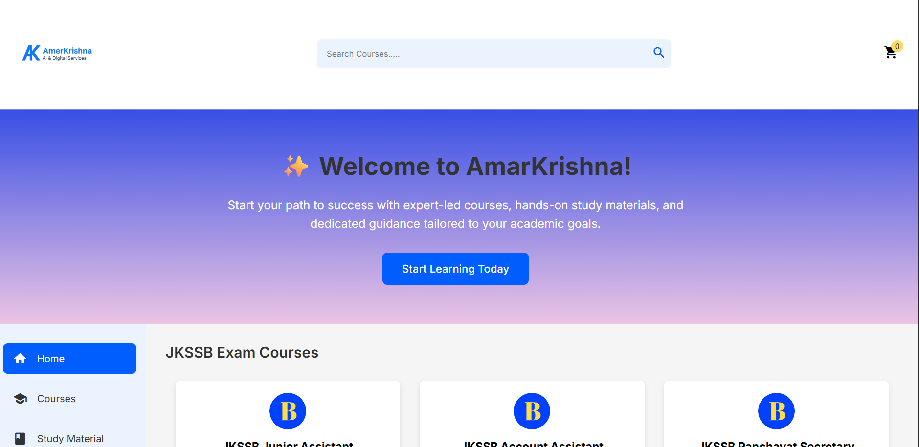 Education Platform Demo